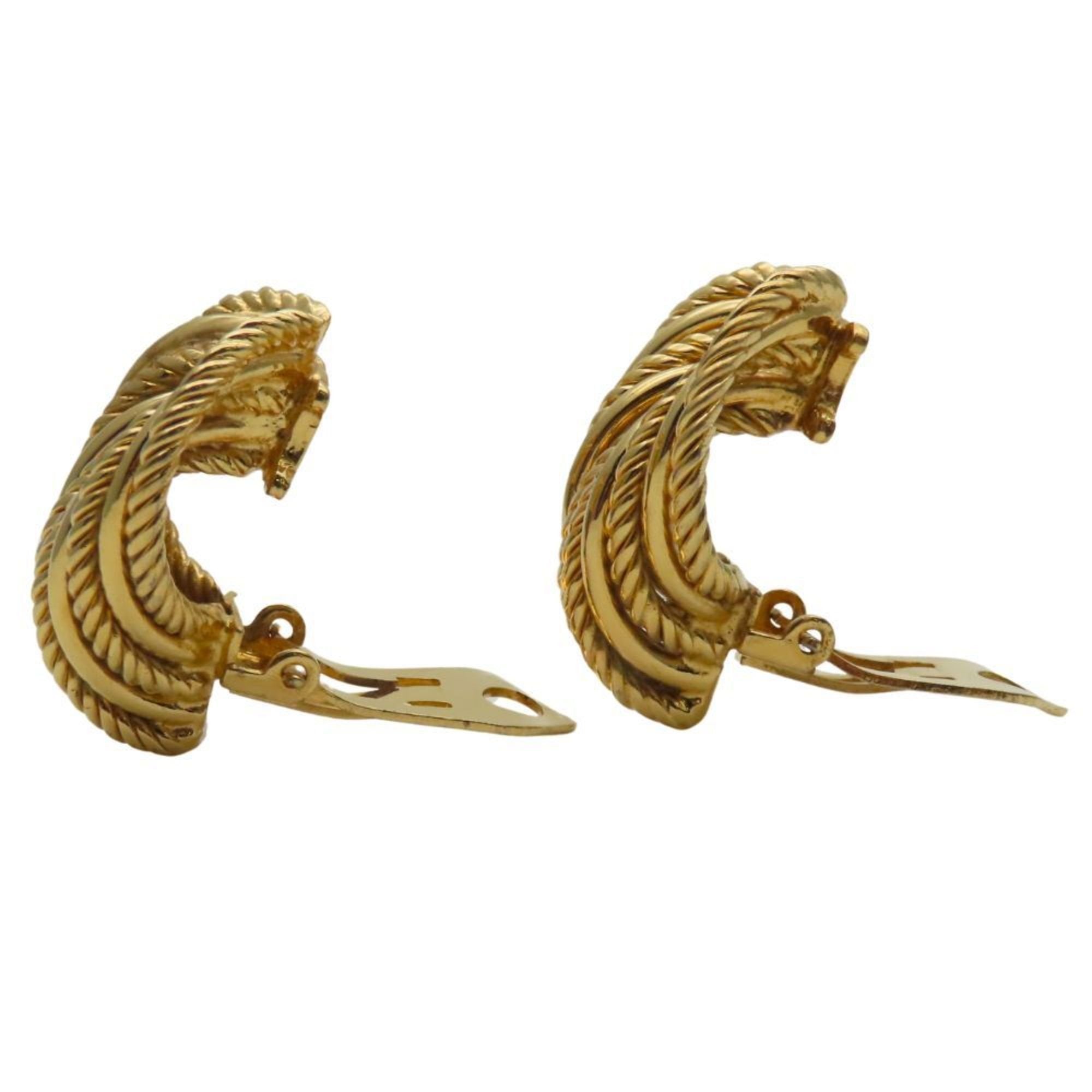 Earrings Gold-Tone Metal