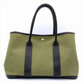 Garden Party Tote Toile and Leather 36