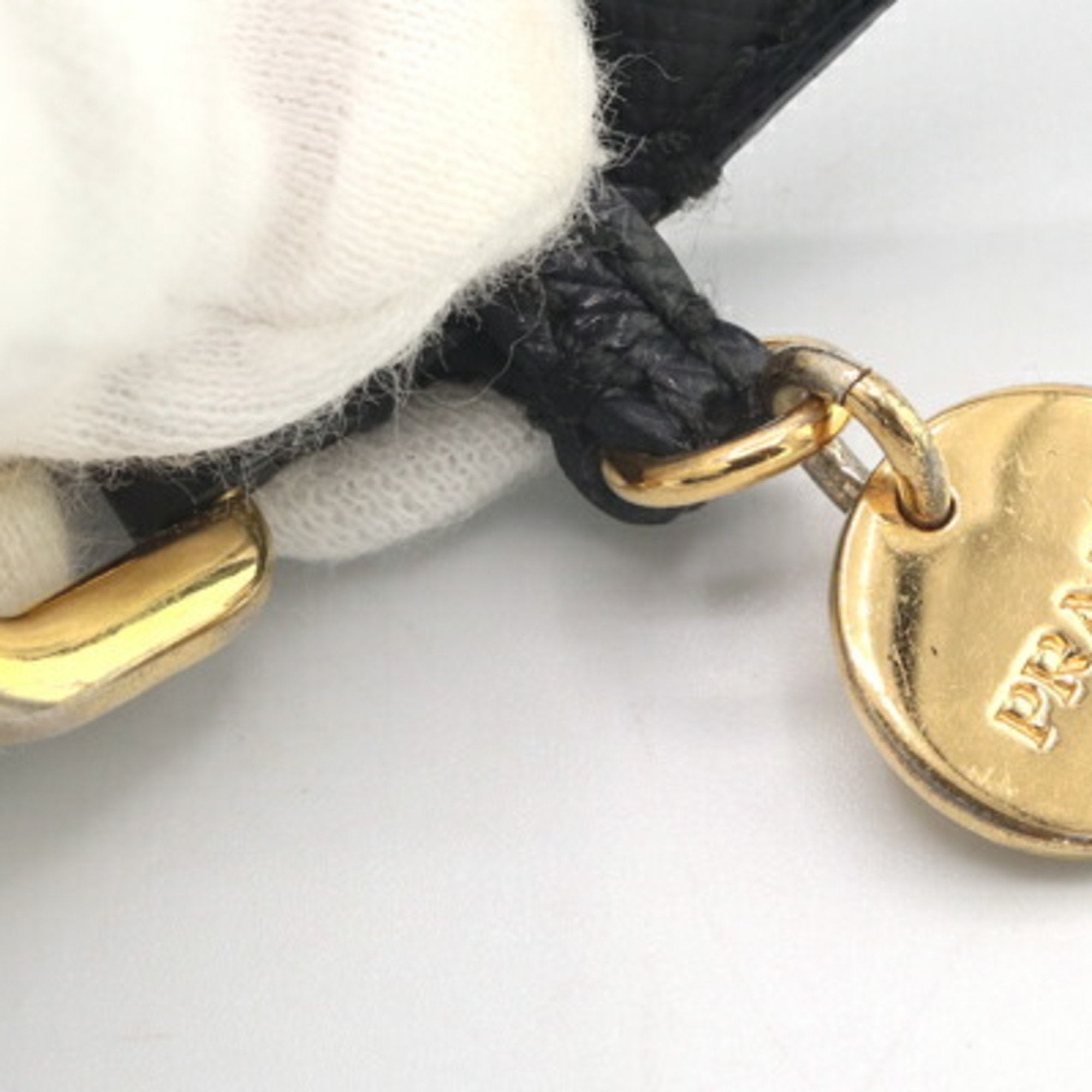 Leather and Gold Bracelet Black and Gold