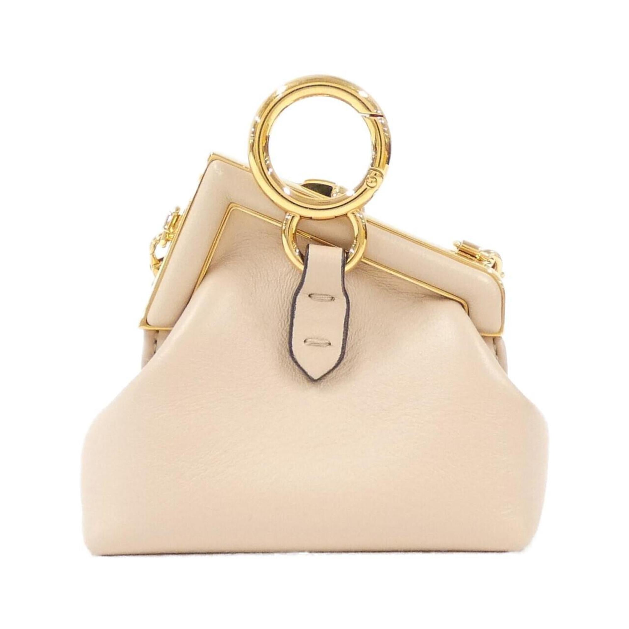 Nano First Charm Leather Handbag Charm