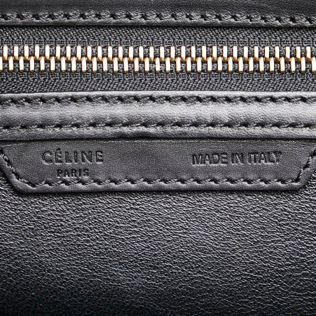 Luggage Bag Canvas and Leather Micro