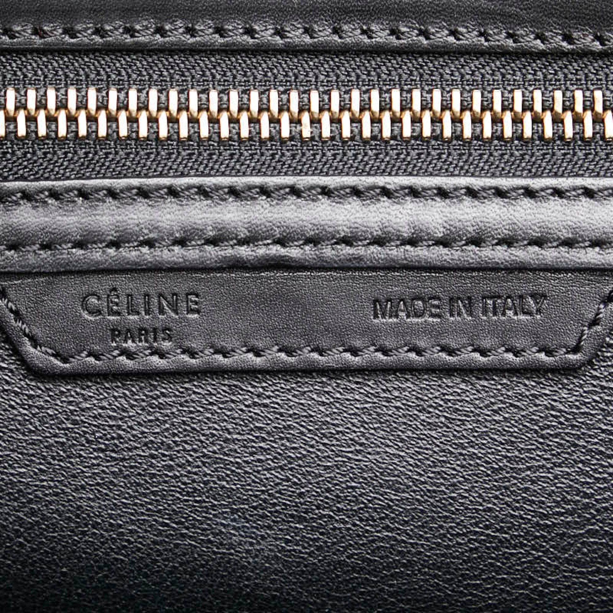 Luggage Bag Canvas and Leather Micro