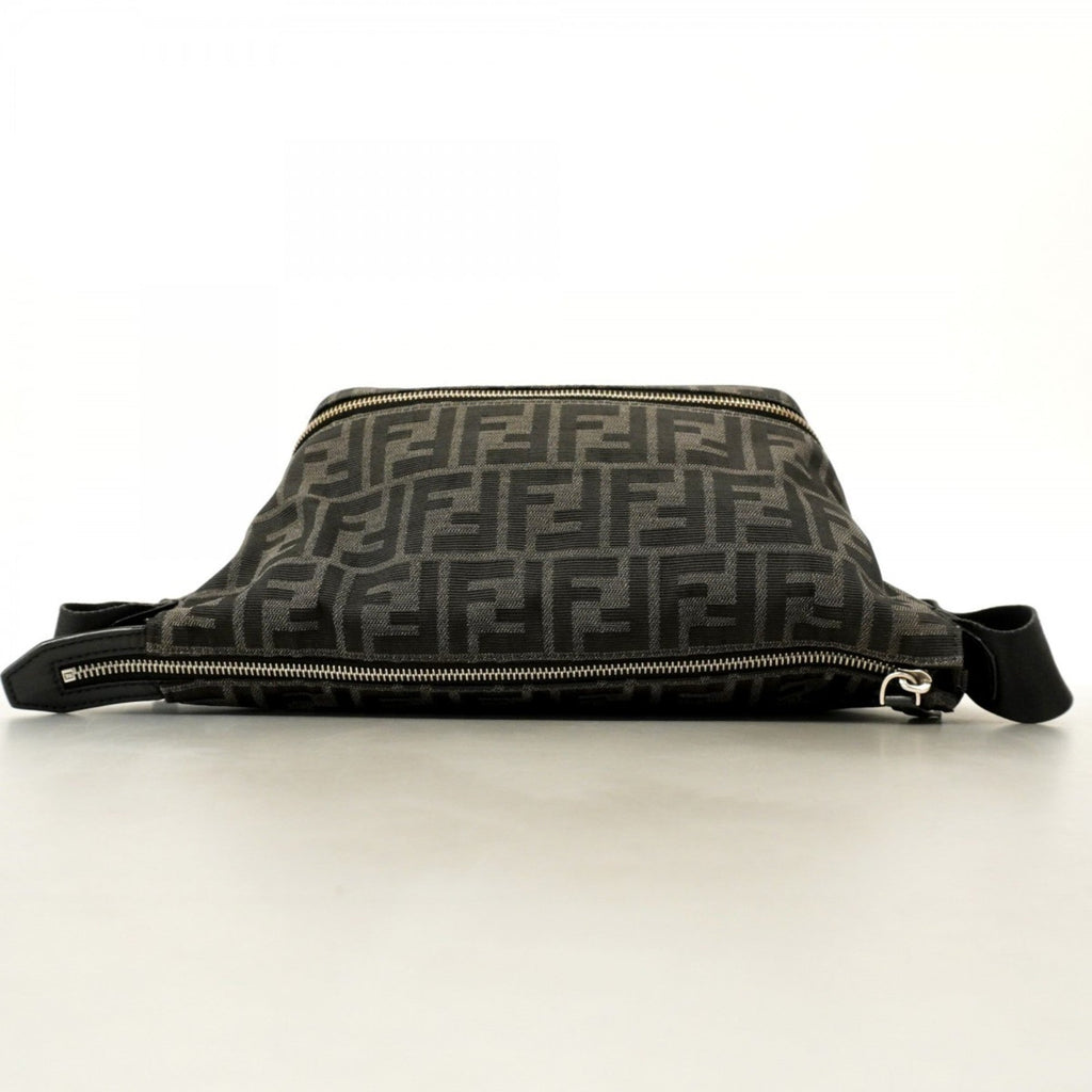 Logo Camera Case Bag Zucca Coated Canvas Medium