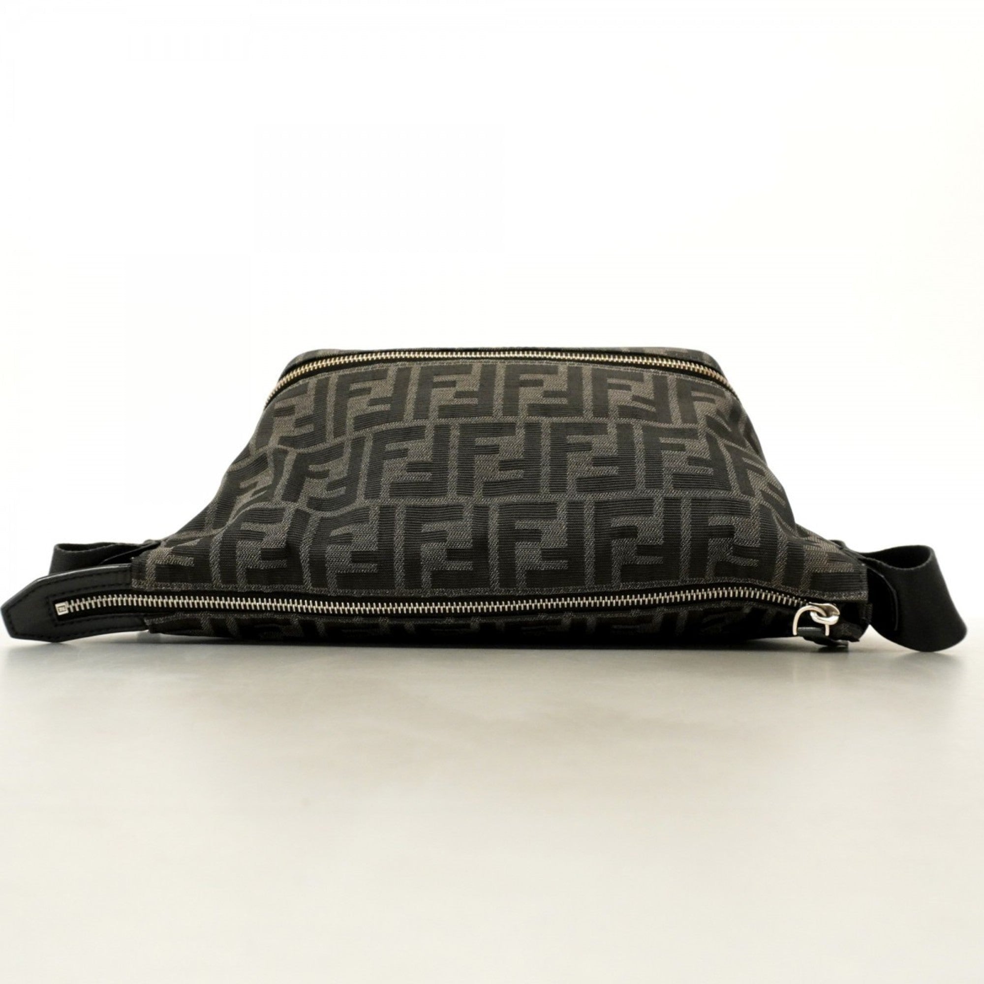 Logo Camera Case Bag Zucca Coated Canvas Medium