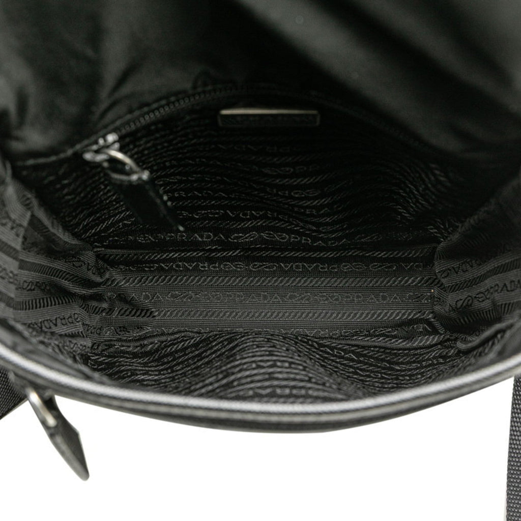 Buckle Messenger Bag Tessuto Small