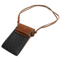 Wallet on Strap Triomphe Coated Canvas