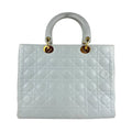Lady Dior Bag Cannage Quilt Lambskin Large