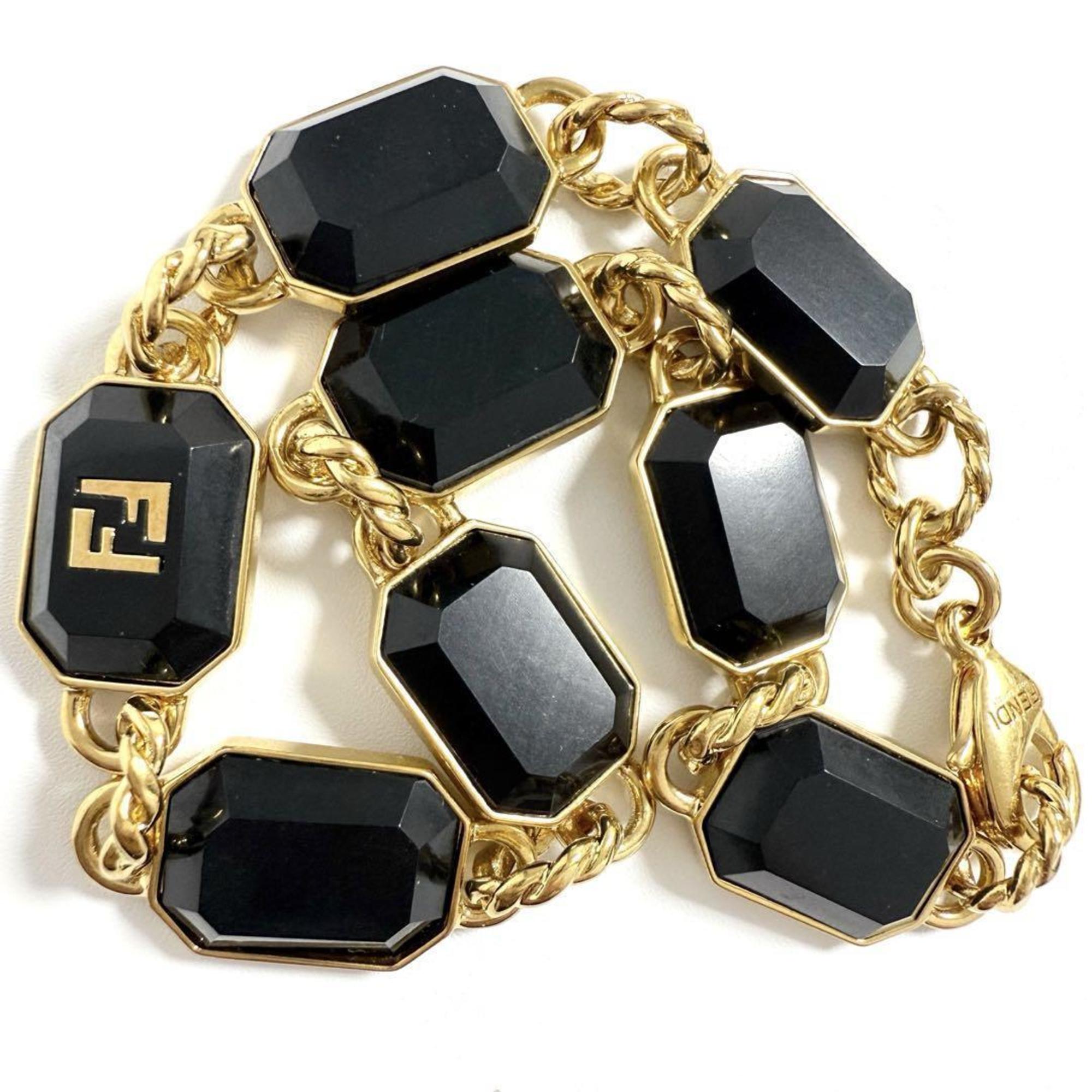 FF Link Bracelet Metal Gold