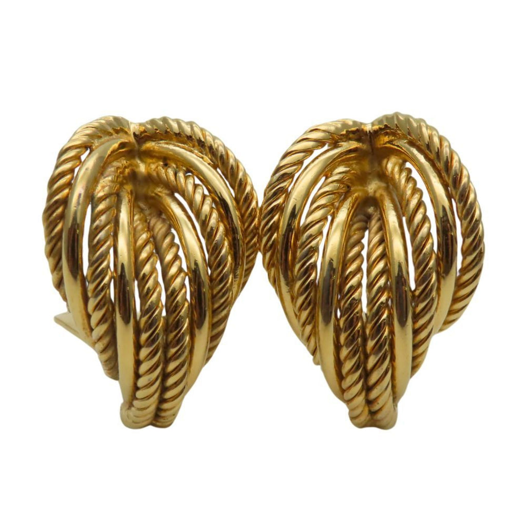 Earrings Gold-Tone Metal