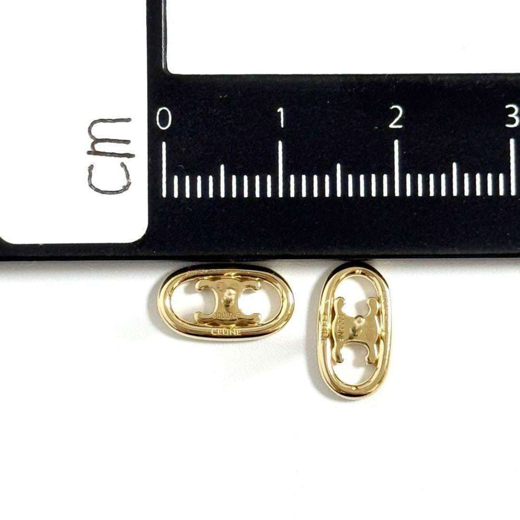 Earrings Stud 18K Yellow Gold
