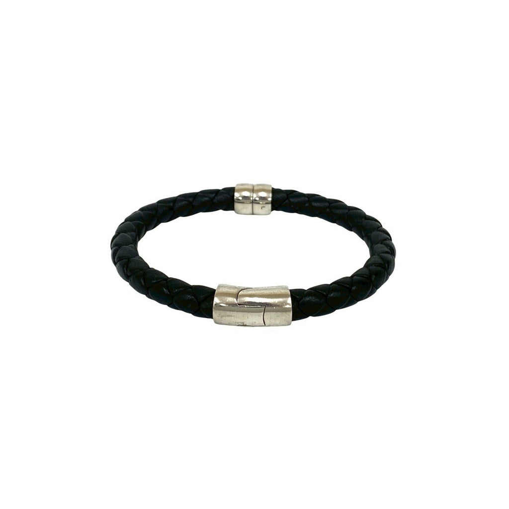 Bracelet Leather and Sterling Silver