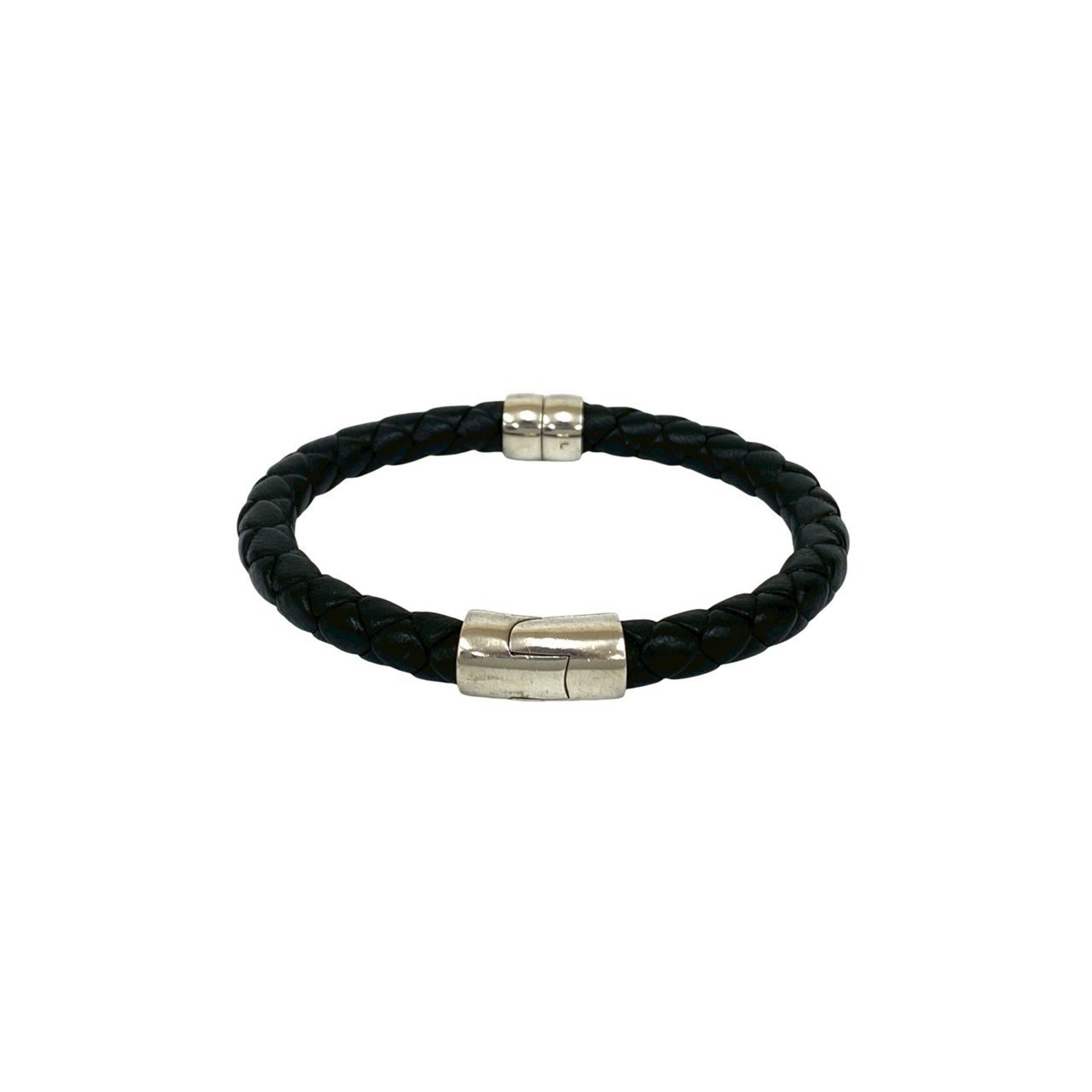 Bracelet Leather and Sterling Silver