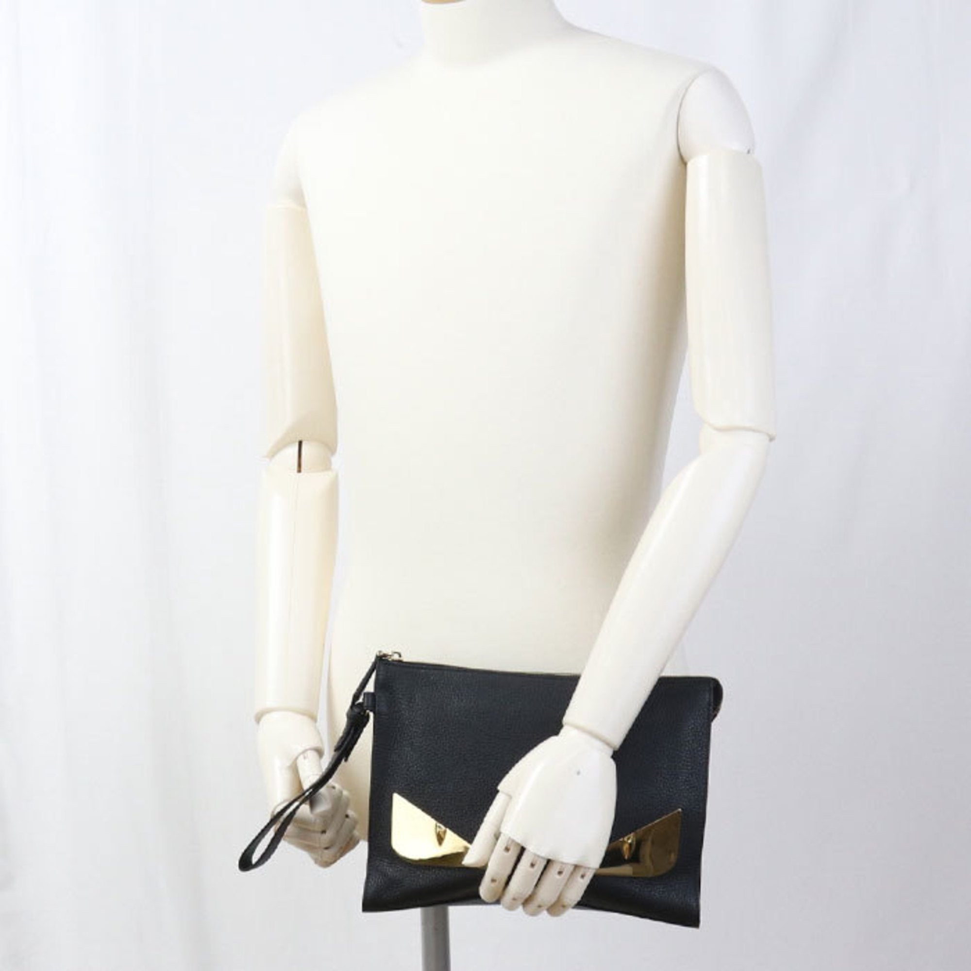 Monster Clutch Leather Small