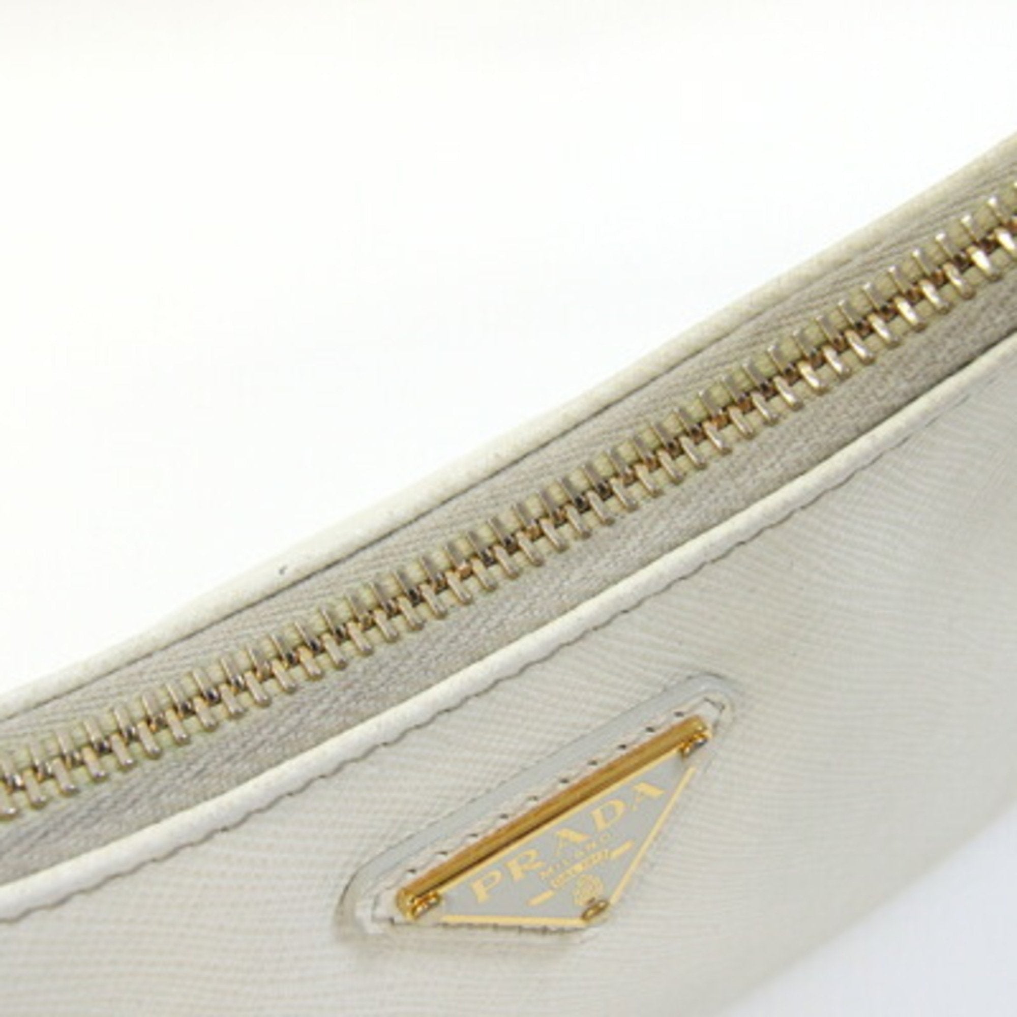 Adjustable Handle Zip Hobo Saffiano Leather Mini