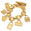 Charm Bracelet Metal Gold