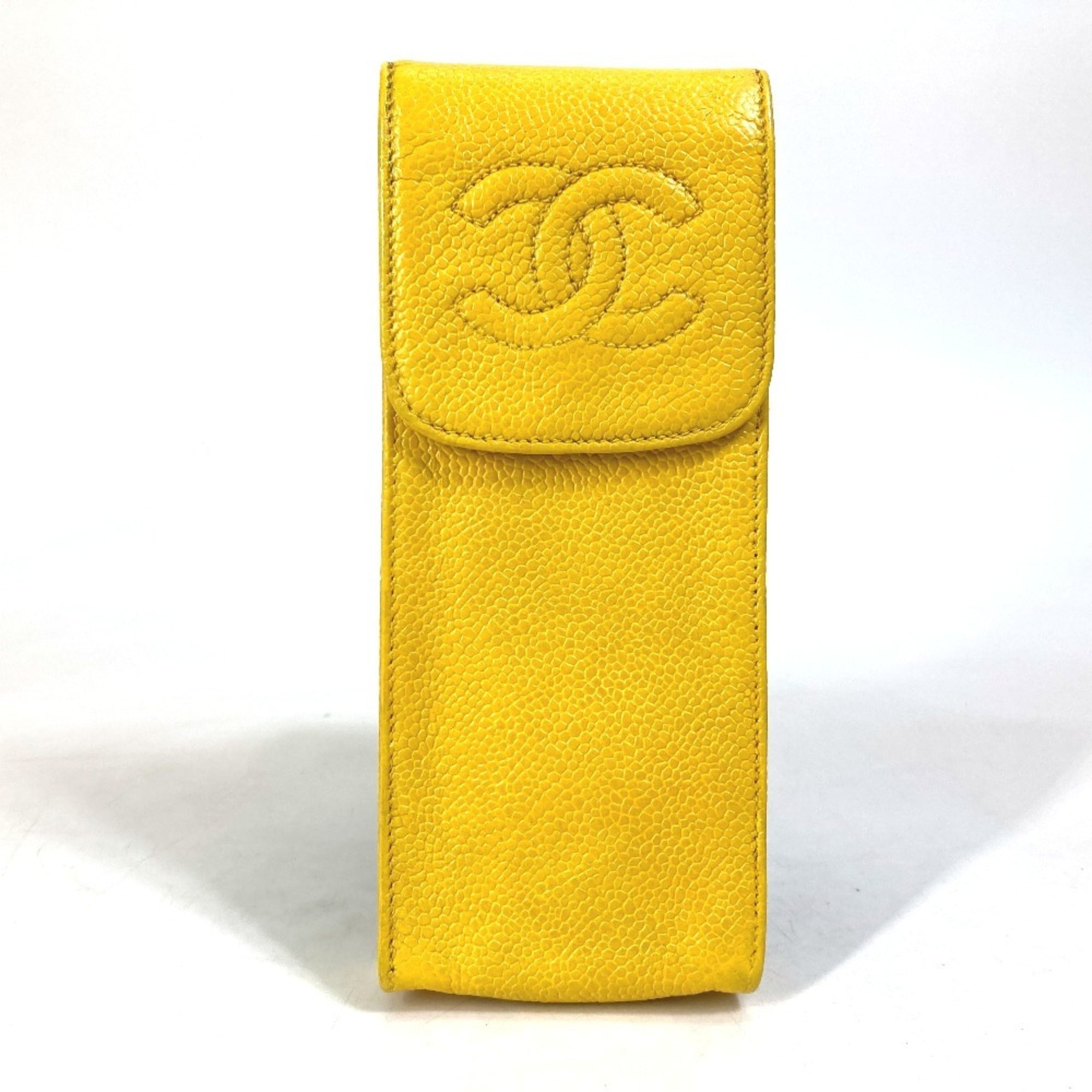 Vintage CC Phone Holder Crossbody Bag Caviar