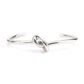 Knot Bracelet Silver Metal
