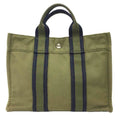 Sac Harnais Tote Toile and Leather PM