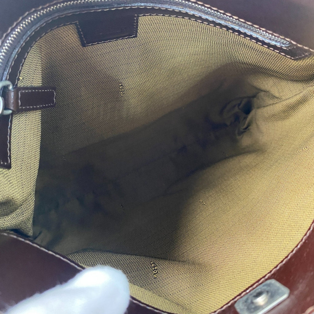 Buckle Strap Hobo Zucca Canvas Large