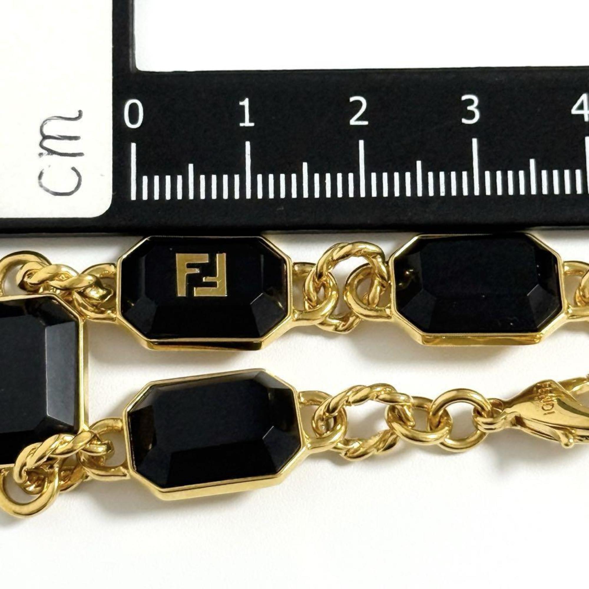FF Link Bracelet Metal Gold
