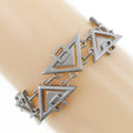 Triangle Bracelet Sterling Silver