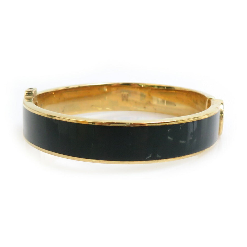 Bangle Metal Black and Pink Gold Bracelet