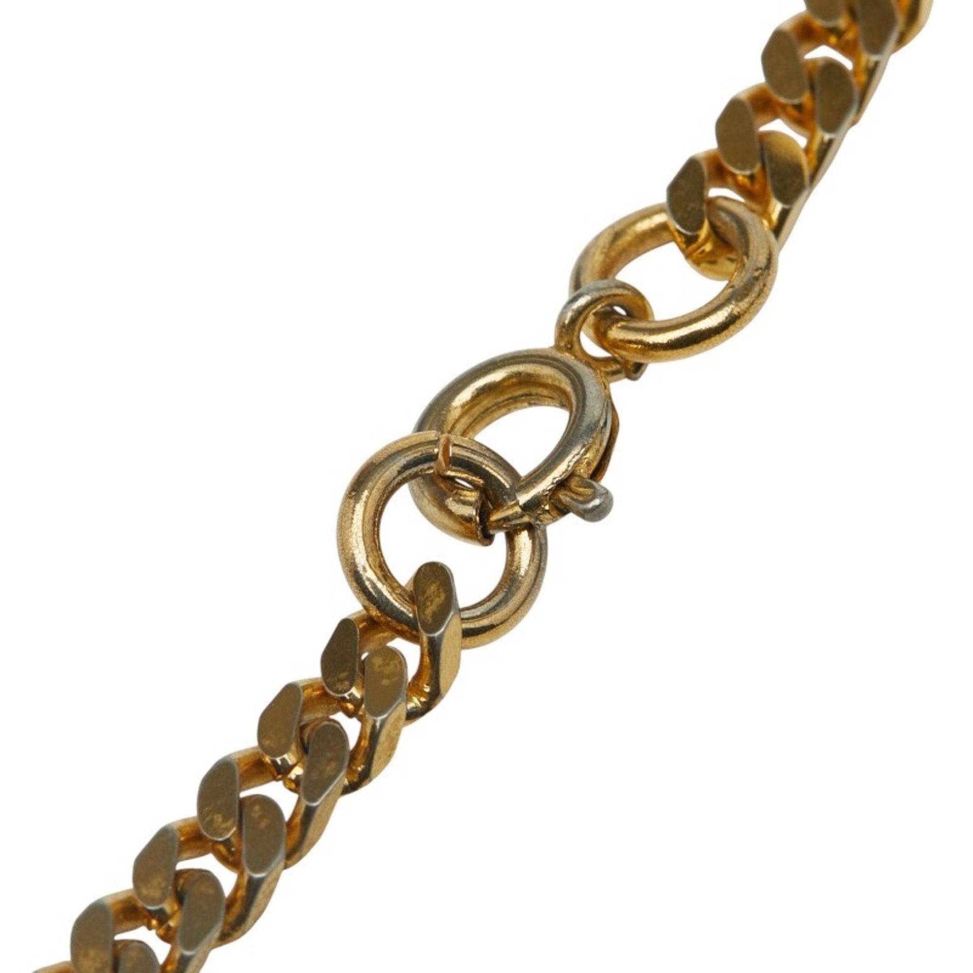 Carriage Pendant Necklace Gold Plated