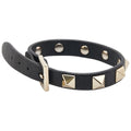 Bracelet Gold and Leather