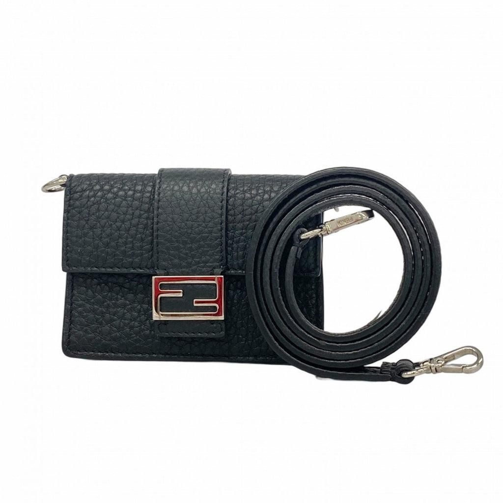 Baguette Crossbody Bag Leather