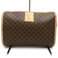 Vintage Duffle Bag Macadam Coated Canvas Medium