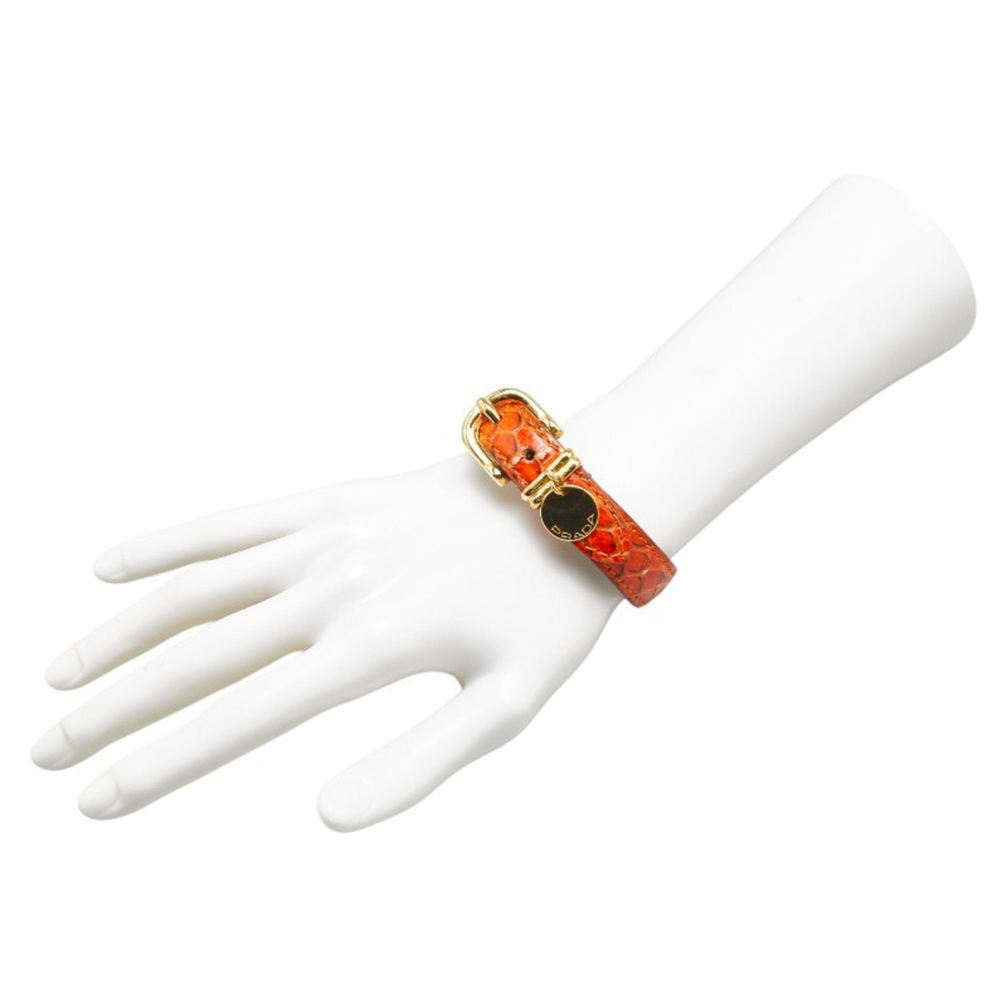 Bracelet Leather Red