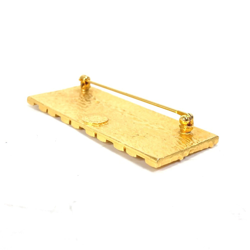 Arc de Triomphe Brooch Gold