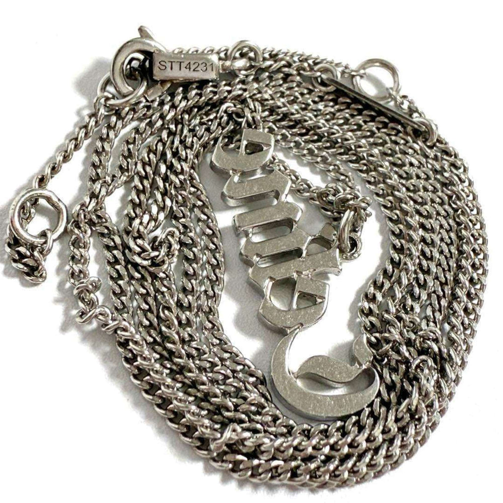 Gothic Pendant Necklace Sterling Silver