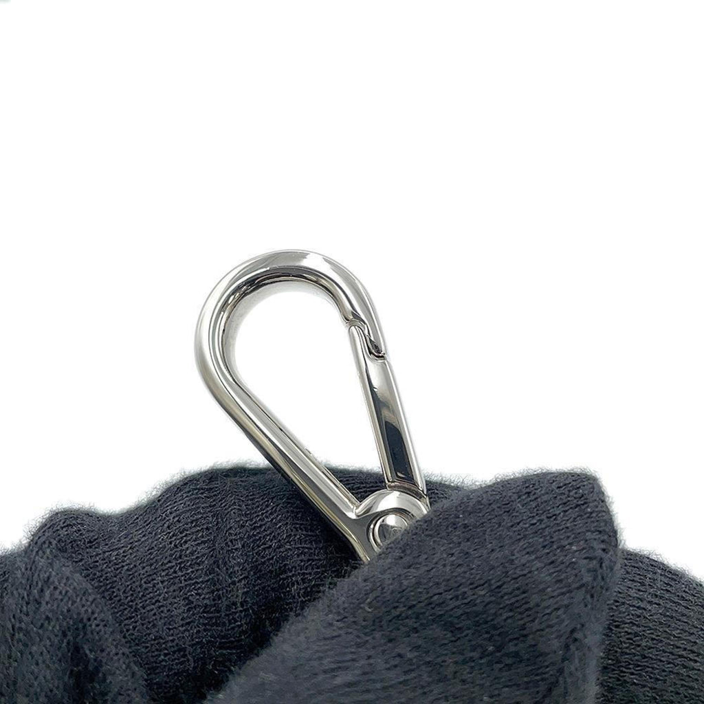 Charm Canvas and Leather Green Handbag Charm