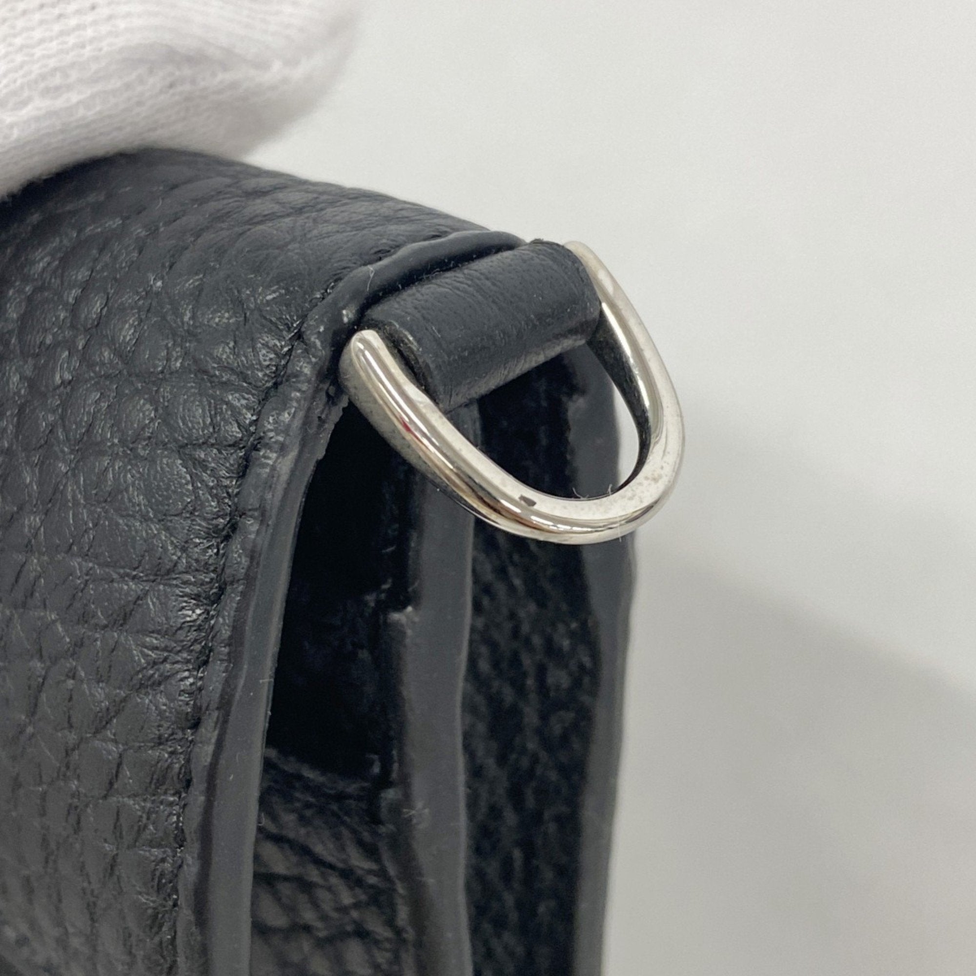 Baguette Crossbody Bag Leather
