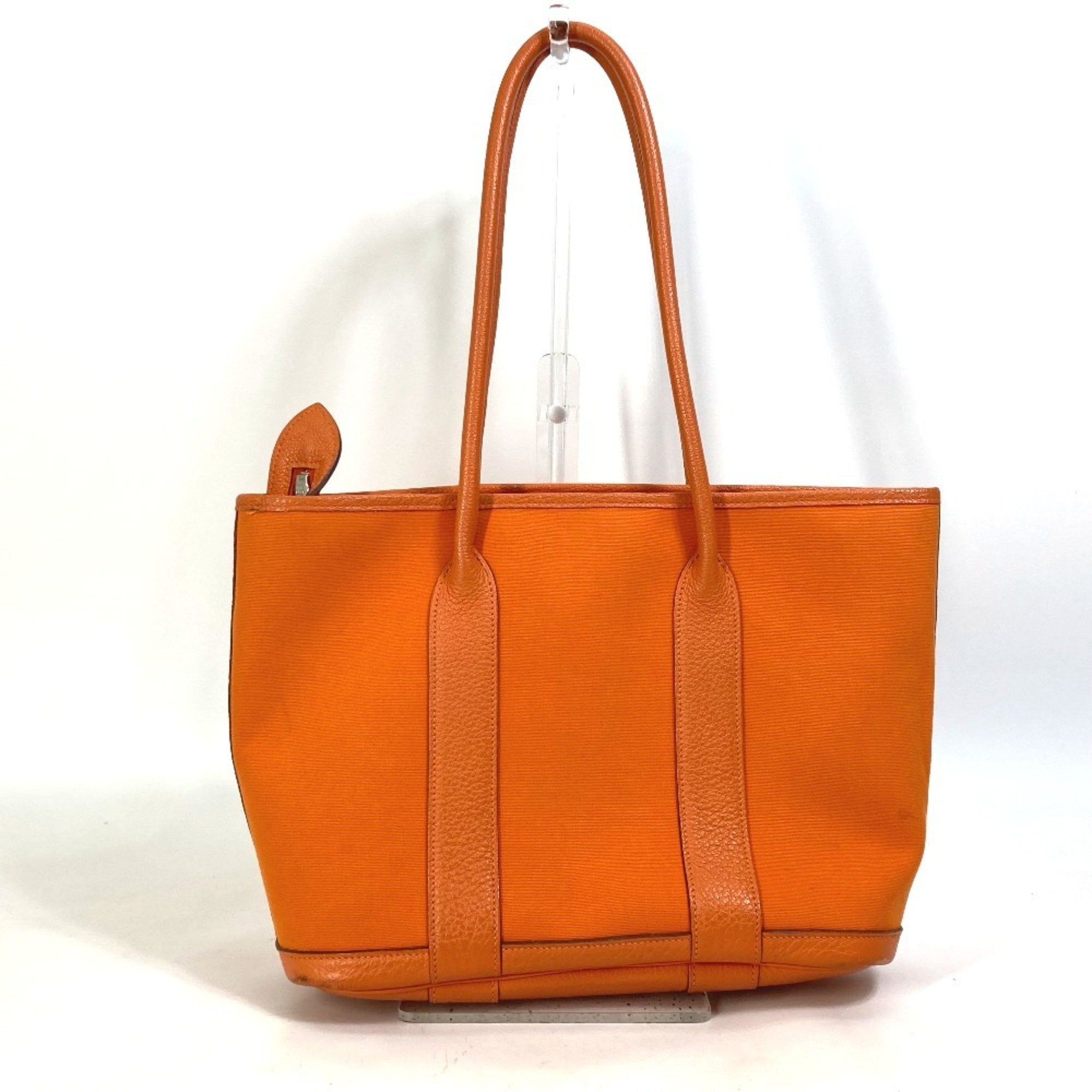 Garden Party Tote Toile and Leather 36