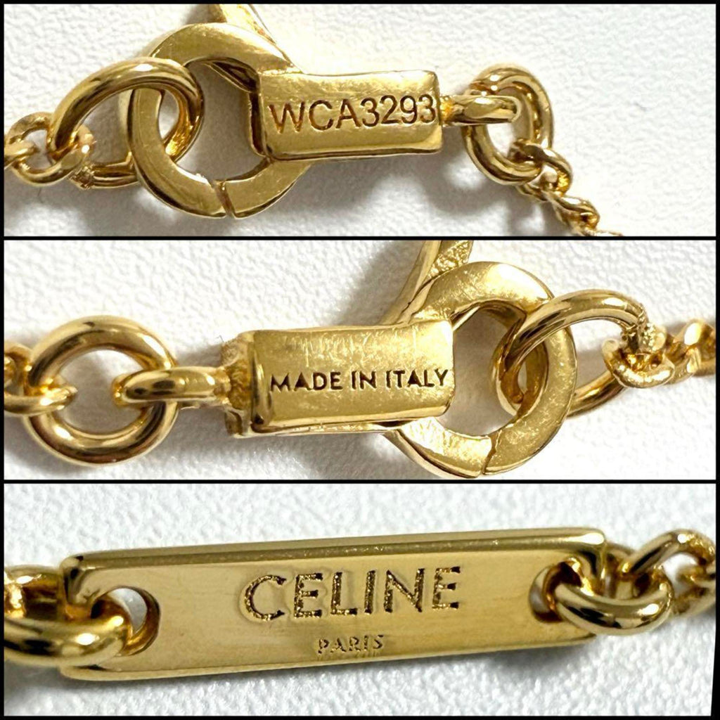Separable Necklace Metal Gold