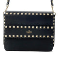 Rockstud Front Handle Flap Bag Leather Small
