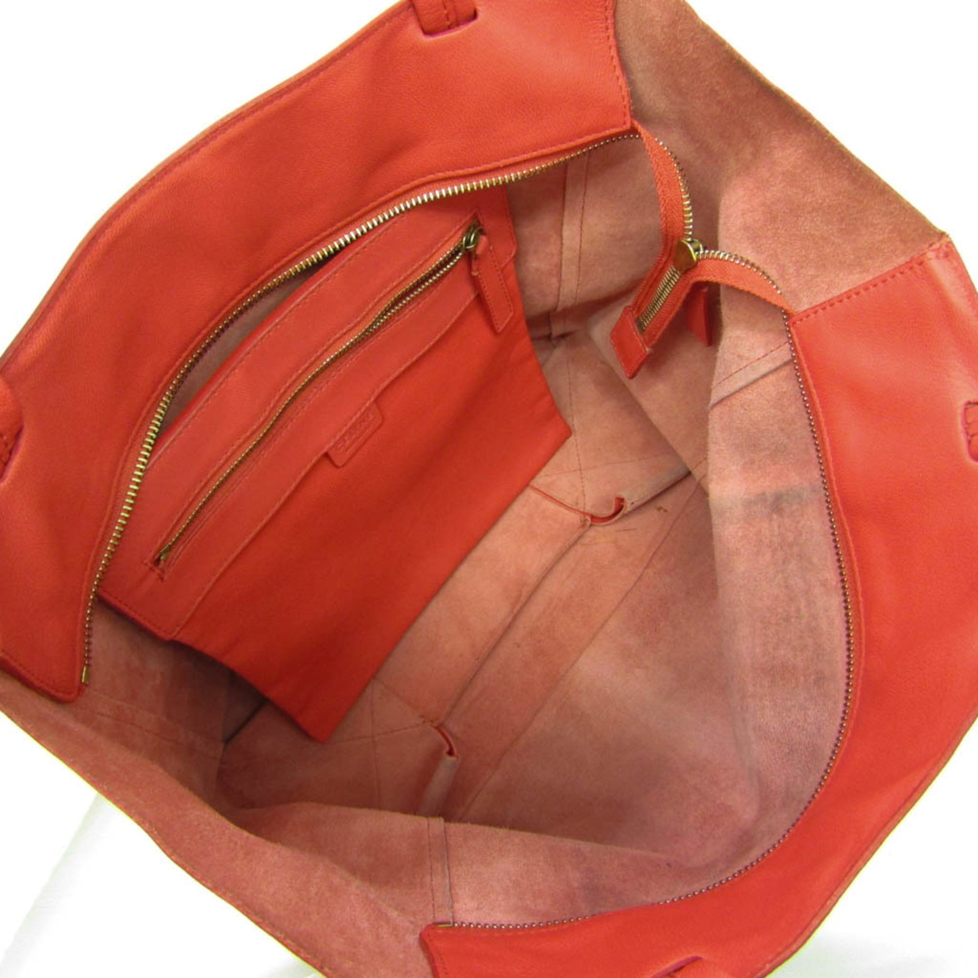 Horizontal Cabas Tote Leather Large