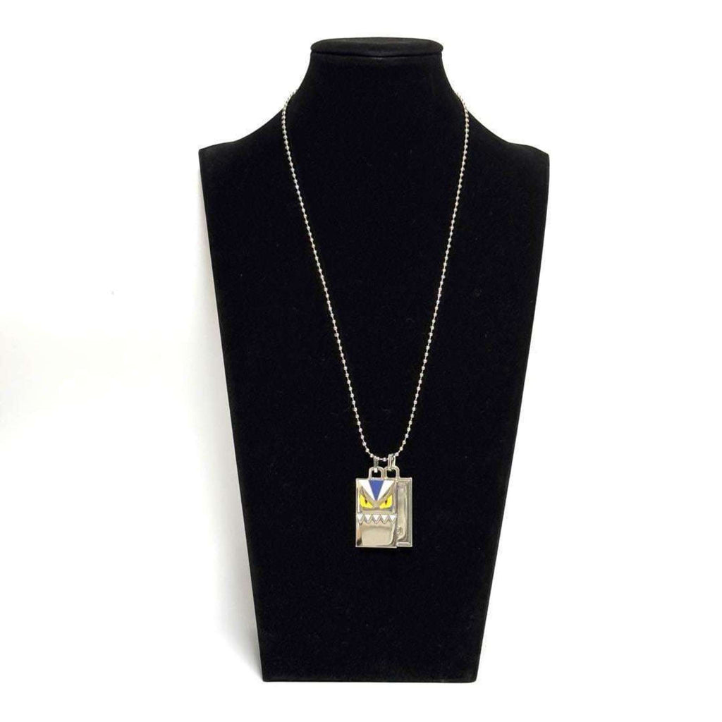 Bugs Monster Pendant Necklace Metal