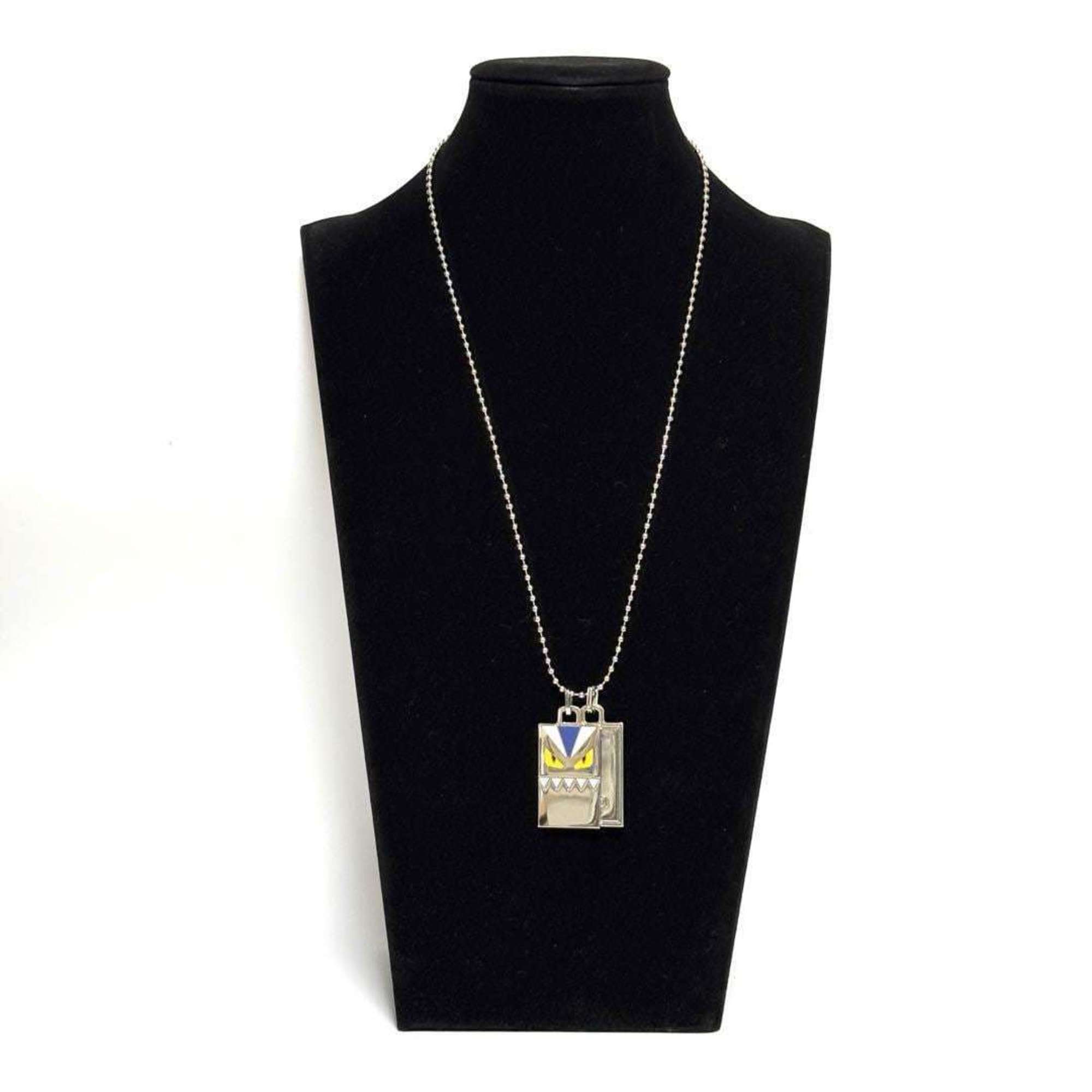 Bugs Monster Pendant Necklace Metal