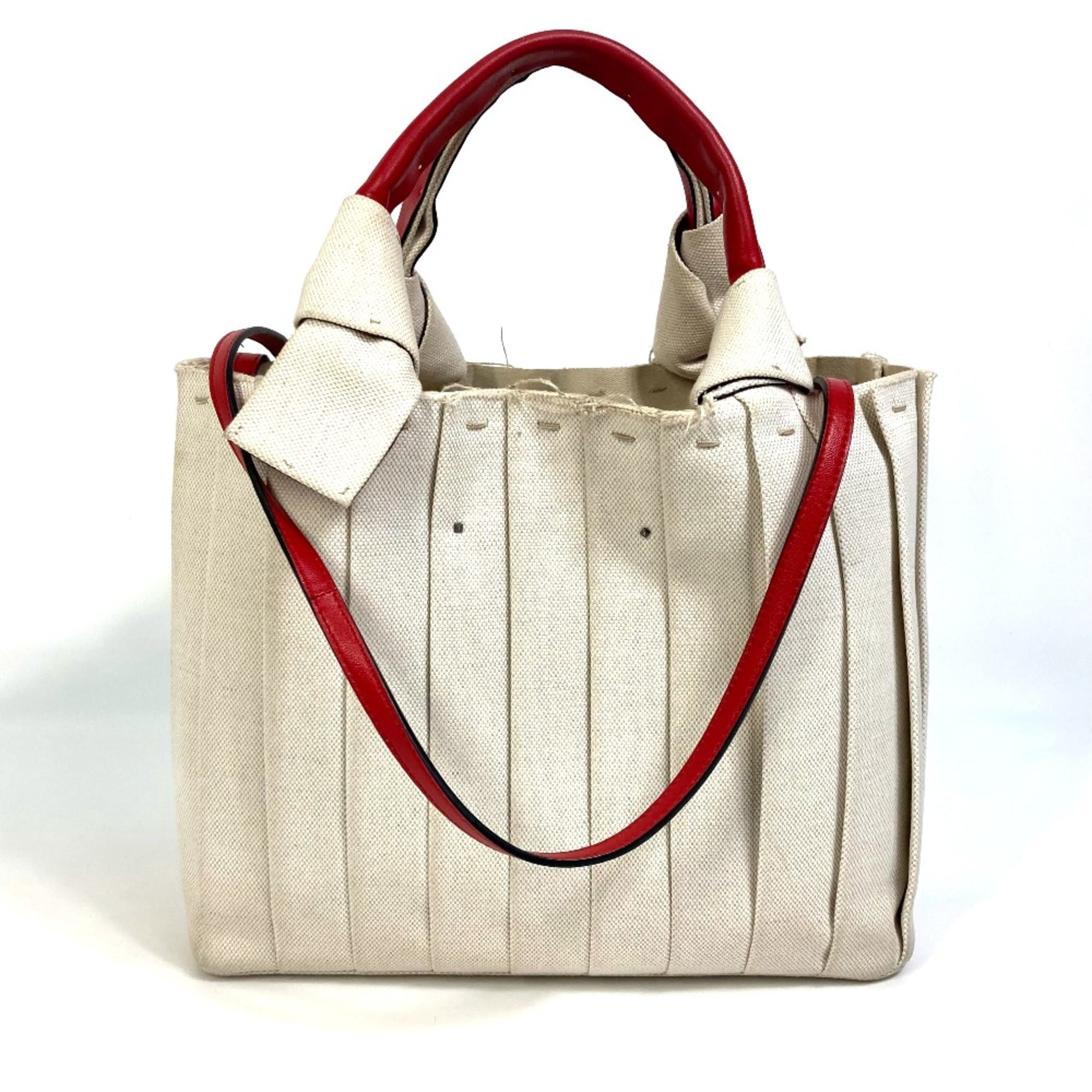 Atelier 05 Tote Pleated Canvas Large