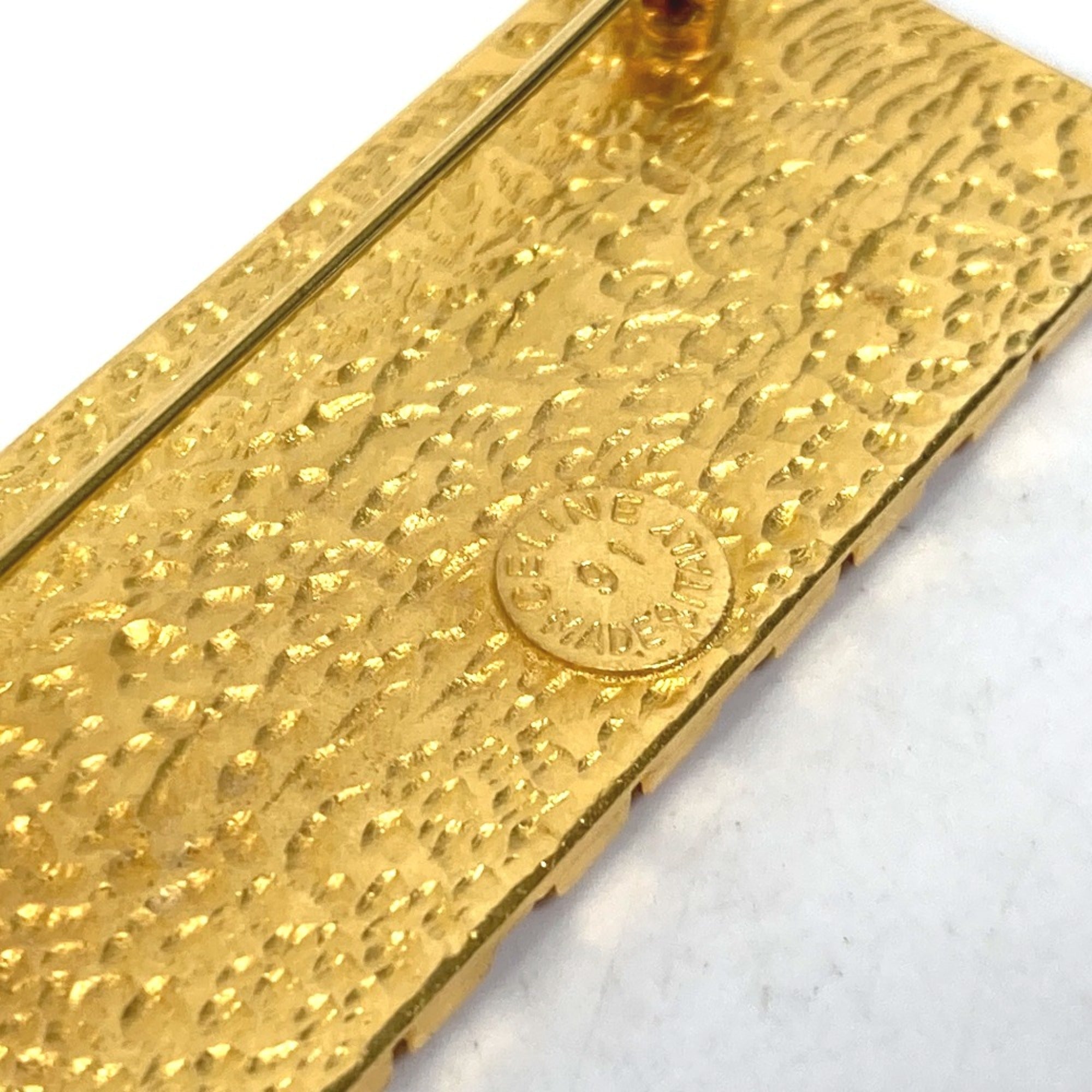 Arc de Triomphe Brooch Gold