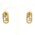 Earrings Gold-Tone Metal