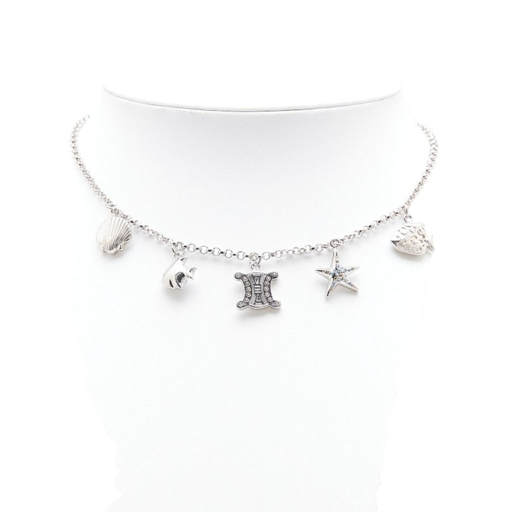 Pendant Necklace With Rhinestone