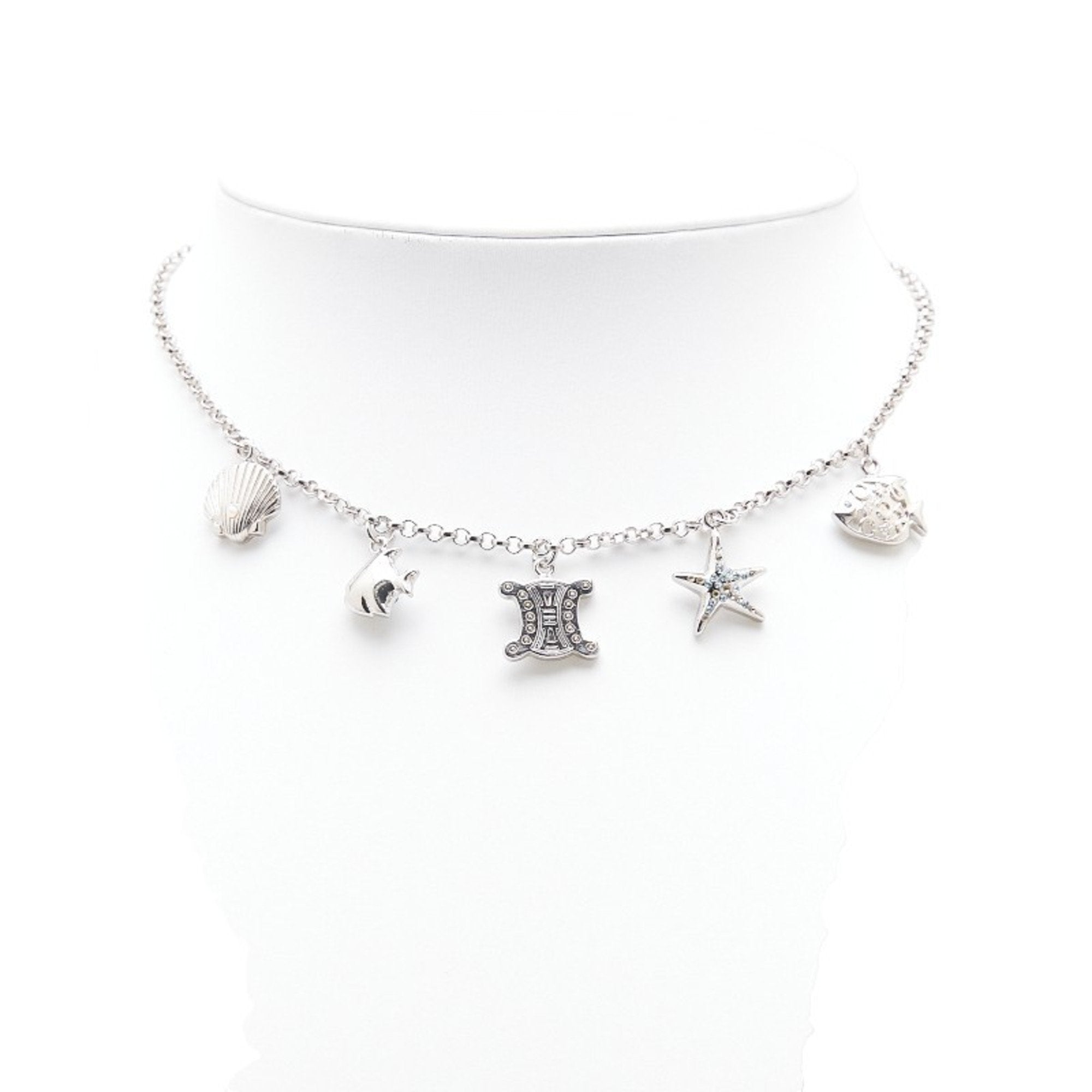 Pendant Necklace With Rhinestone