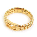 Baguette Ring Gold Metal