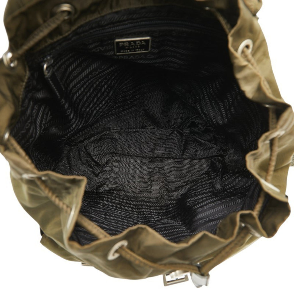 Double Front Pocket Backpack Tessuto Small