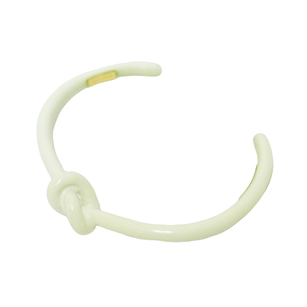 Coated Knot Phoebe Bracelet White