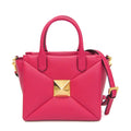 One Stud Top Handle Bag Leather Small